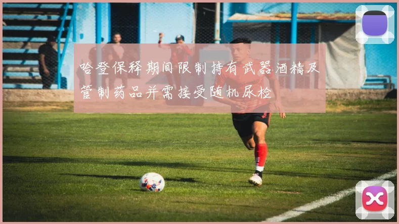 哈登保释期间限制持有武器酒精及管制药品并需接受随机尿检